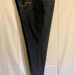 Levi's Women's Signature Black Pull On Skinny Leg Jeans 28Lx39Wx32L